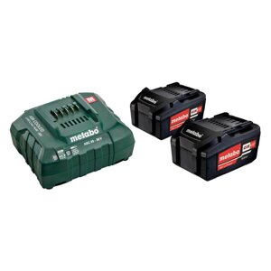 Набор аккумуляторов Basic-Set METABO 685050000 2 Li-Ion x4,0 А·ч, ЗУ