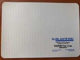 PLASTFOIL Гидроизоляционная ПВХ мембрана Plastfoil Eco 25000х2100х1,2 мм от компании MetSnab - фото 1