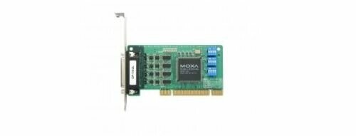 Плата MOXA CP-114UL-DB25M 4 port RS-232/422/485, Universal PCI, 921.6Kbps, surge protectoin, low profile от компании MetSnab - фото 1