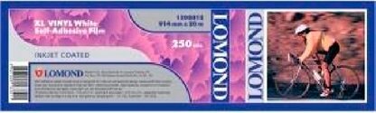 Пленка Lomond 1208013 XL Vinyl White Self-Adhesive Film - самоклеящ. винил (бумажн. подложка), 1067мм*50,8мм, 250 мкм, от компании MetSnab - фото 1