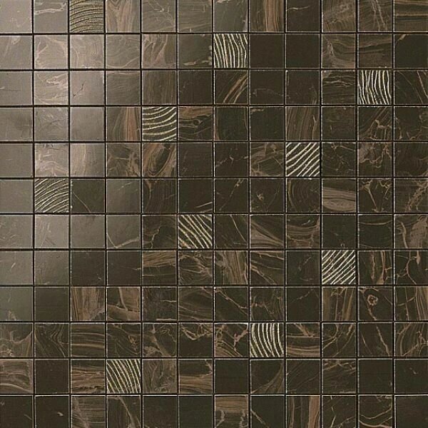 Плитка Atlas Concorde Supernova Marble S. M. Frappuccino Dark Mosaic 30,5x30,5/S. M. Фраппучино Дарк Мозаика 30,5x30,5 от компании MetSnab - фото 1