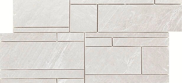 Плитка настенная Marazzi Italy Mystone Lavagna Bianco Mosaico MD1J 600x300 мм (Керамическая плитка для ванной) от компании MetSnab - фото 1