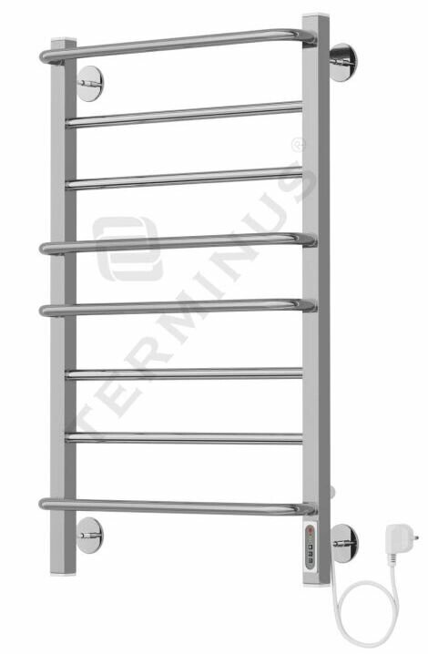 Полотенцесушитель электрический Terminus Евромикс квадро П8 (500х850) от компании MetSnab - фото 1