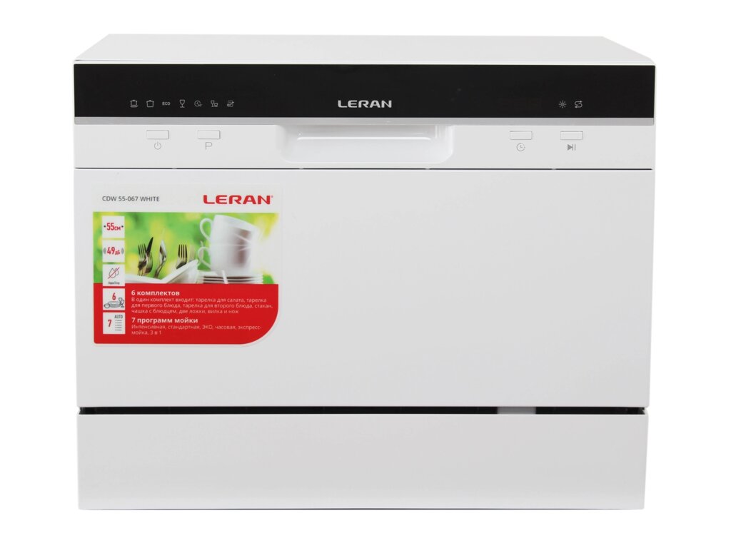 Посудомоечная машина Leran Cdw 55-067 white от компании MetSnab - фото 1