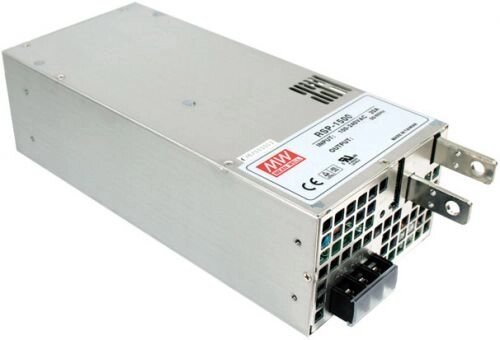 Преобразователь AC-DC сетевой Mean Well RSP-1500-12 источник питания 12В с диапазоном входных напряжений 90-264 В, от компании MetSnab - фото 1