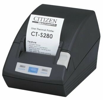 Принтер чеков Citizen CT-S280 CTS280RSEBK Citizen CT-S280 от компании MetSnab - фото 1