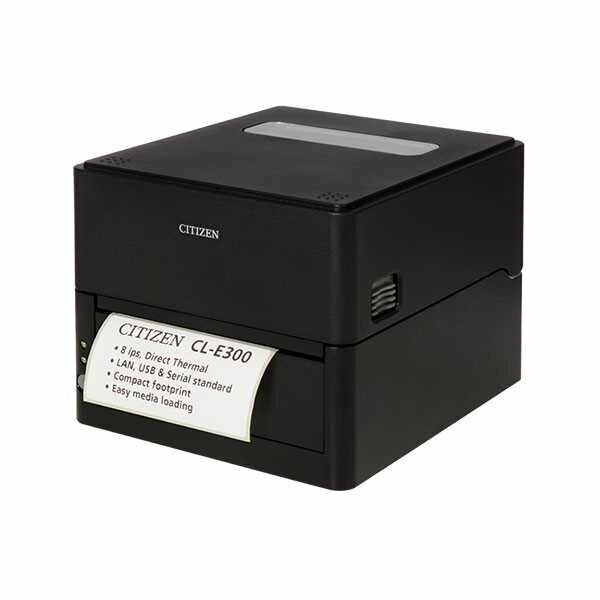 Принтер Citizen CL-E300 Printer; LAN, USB, Serial, Black, EN Plug от компании MetSnab - фото 1