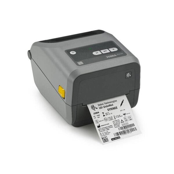 Принтер для печати этикеток Zebra ZD420 ZD42042-D0E000EZ (DT Printer ZD420; Standard EZPL 203 dpi EU and UK Cords USB от компании MetSnab - фото 1