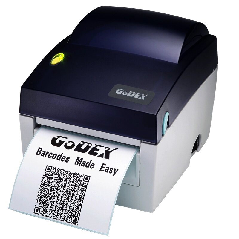 Принтер этикеток Godex DT4x термопринтер, 203 dpi, USB+RS232+Ethernet от компании MetSnab - фото 1