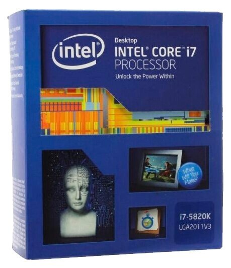 Процессор Intel Core i7-5820K Haswell-E (3300MHz, LGA2011-3, L3 15360Kb) от компании MetSnab - фото 1