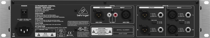 Процессор стерео цифровой многофункциональный Behringer DEQ1024 от компании MetSnab - фото 1