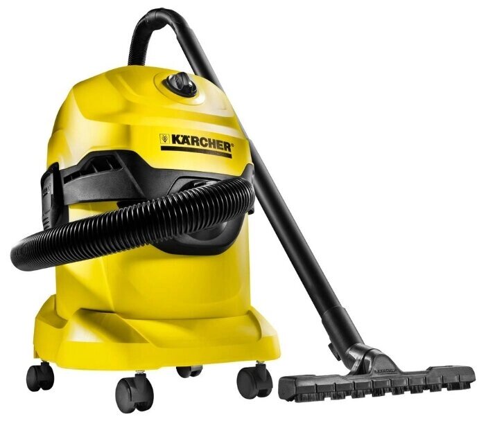 Профессиональный пылесос KARCHER WD 4 1000 Вт от компании MetSnab - фото 1