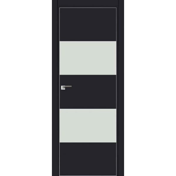 ProfilDoors 10E Черный матовый кромка матовая ПО Белый лак, размер полотна 900х2000мм от компании MetSnab - фото 1
