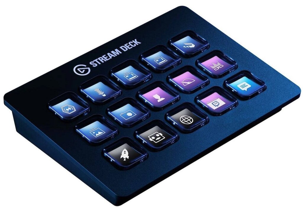 Программируемая панель Elgato Stream Deck 10GAA9901 для стриминга (Black) от компании MetSnab - фото 1