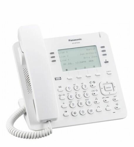 Проводной IP-телефон Panasonic KX-NT630RU от компании MetSnab - фото 1