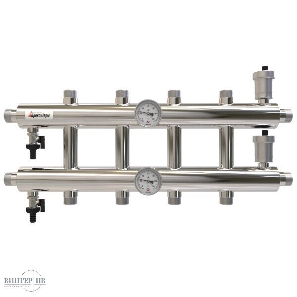 Proxytherm Распределительный коллектор 120 кВт, 5 контуров, GK 40-5 от компании MetSnab - фото 1