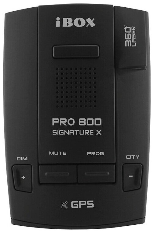 Радар-детектор iBOX Pro 800 Signature X черный от компании MetSnab - фото 1