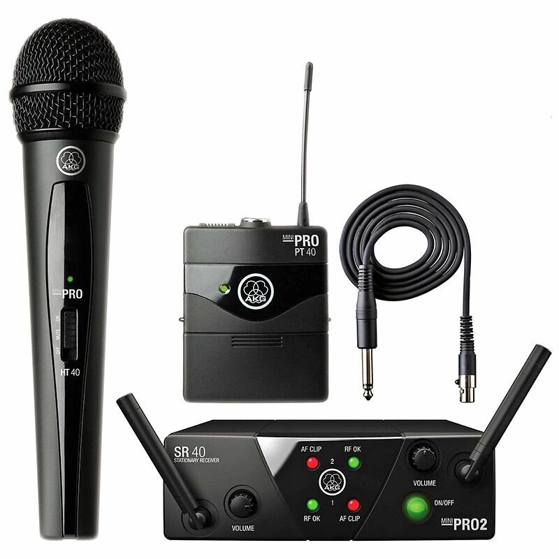 Радиосистема AKG WMS40 MINI2 MIX SET BD US25BD от компании MetSnab - фото 1