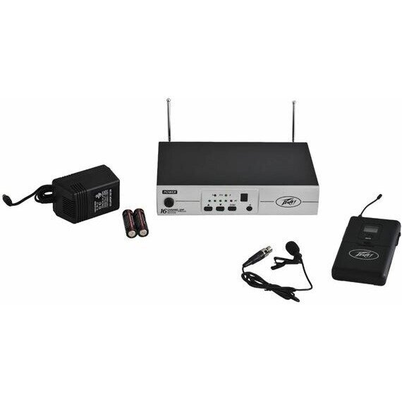 Радиосистема с петличным микрофоном PEAVEY PV 16 CHANNEL UHF WIRELESS BL от компании MetSnab - фото 1