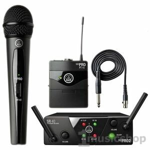 Радиосистема вокальная и инструментальная AKG WMS40 Mini2 Mix Set US45AC от компании MetSnab - фото 1