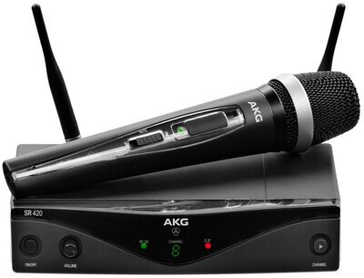 Радиосистемы с ручным микрофоном AKG WMS420 Vocal Set Band U2 (614-629) от компании MetSnab - фото 1