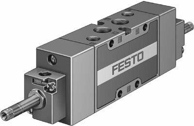 Распределитель с электроуправлением Festo JMFH-5-1/4-B от компании MetSnab - фото 1