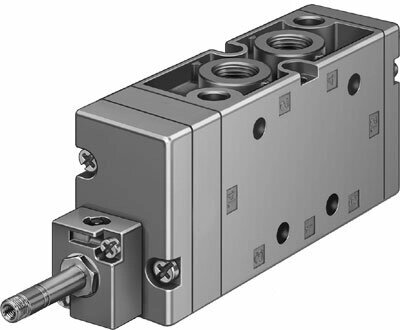 Распределитель с электроуправлением Festo MFH-5-3/8-L-B от компании MetSnab - фото 1