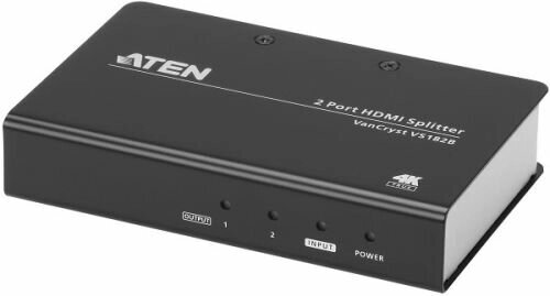 Разветвитель Aten VS182B-AT-G HDMI True 4K 2-портовый от компании MetSnab - фото 1