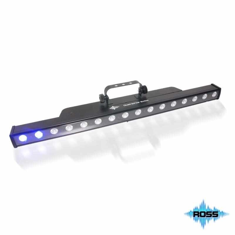 Ross Quad Led Bar 16x10W Панель светодиодная RGBW 16*10Вт (4 в 1). RGBW цветосмешение, строб эффект, от компании MetSnab - фото 1