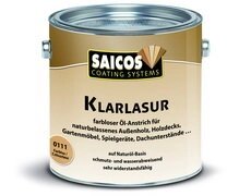 Saicos (Сайкос) Прозрачная масляная лазурь Klarlasur - 0111 Бесцветный, 10 л, Производитель: SAICOS от компании MetSnab - фото 1