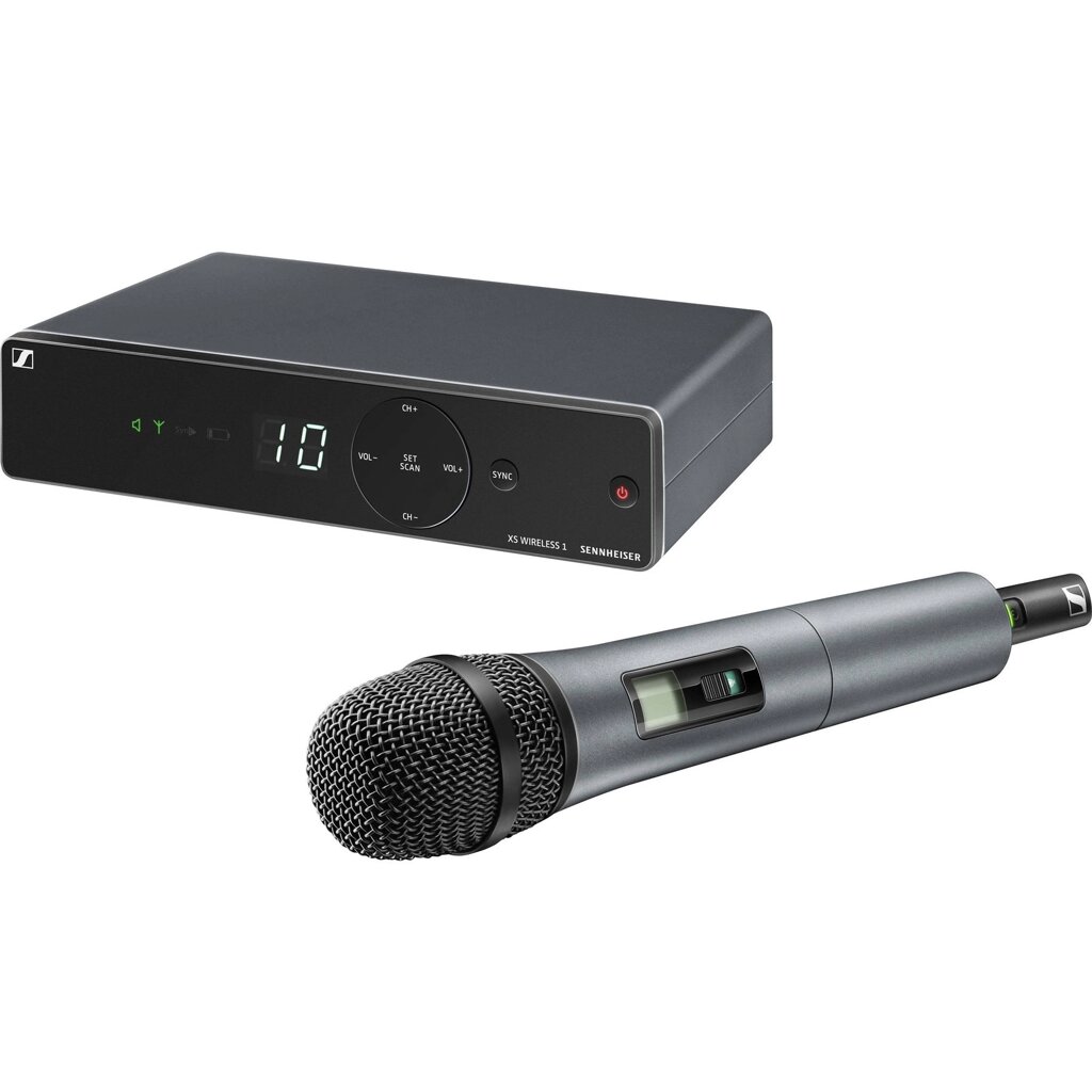 Sennheiser XSW 1-835-B вокальная радиосистема с динамическим микрофоном E835 (614-638 MHz) от компании MetSnab - фото 1