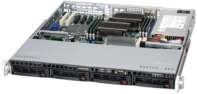 Серверный корпус SuperMicro (CSE-813MTQ-600CB) от компании MetSnab - фото 1