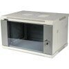 Шкаф настенный Pro 12U 600x800 стеклянная дверь, 2 части от компании MetSnab - фото 1