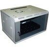 Шкаф настенный Pro 15U 600x600 стеклянная дверь, 1 части от компании MetSnab - фото 1