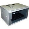 Шкаф настенный Pro, 18U 600x450, стеклянная дверь, 2 части от компании MetSnab - фото 1