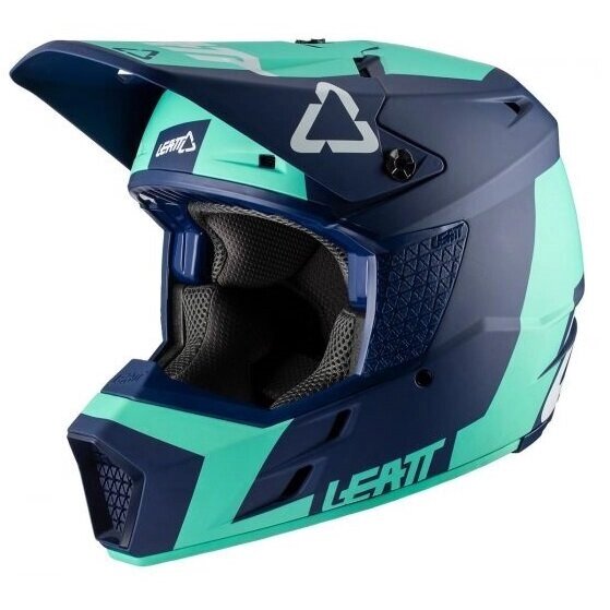 Шлемы Мотошлем Leatt GPX 3.5 Helmet Aqua от компании MetSnab - фото 1