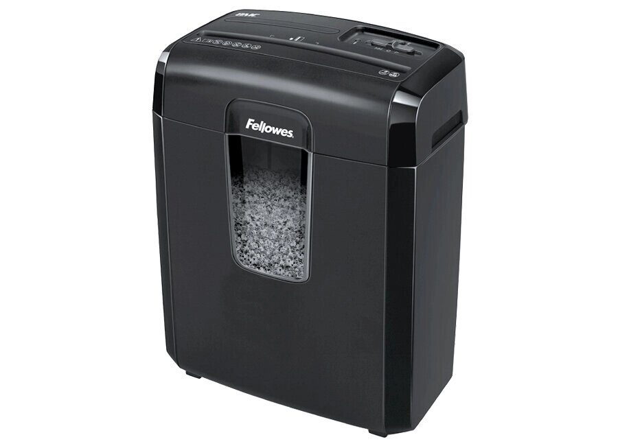 Шредер (уничтожитель) Fellowes Microshred 8MC (3x10 мм) от компании MetSnab - фото 1