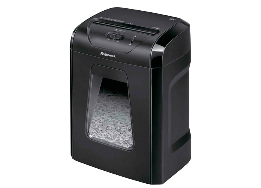 Шредер (уничтожитель) Fellowes Powershred 12C (4x40 мм) от компании MetSnab - фото 1