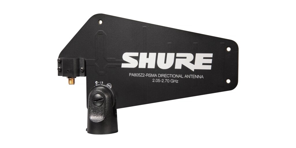 SHURE PA805Z2-RSMA антенна направленная пассивная 2.4 GHz для систем GLXD Advanced от компании MetSnab - фото 1