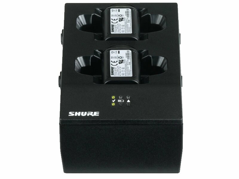 SHURE SBC200E Зарядное устройство для двух передатчиков/аккумуляторов ULXD от компании MetSnab - фото 1