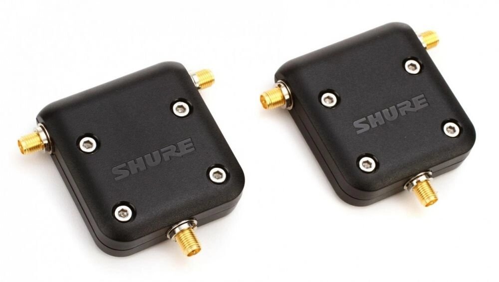 SHURE UA221-RSMA комплект пассивных антенных сплиттеров 2 шт для систем GLXD Advanced от компании MetSnab - фото 1