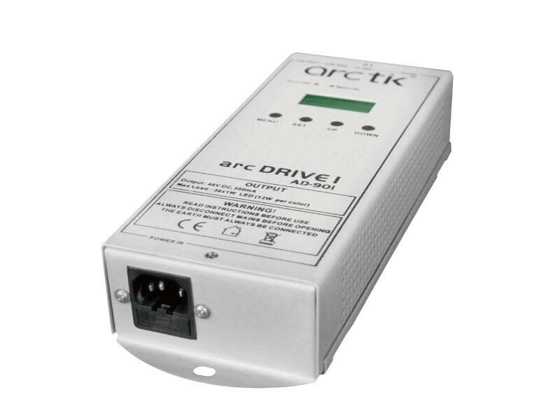 SILVER STAR AD-901 arcDRIVE 1 Контроллер/блок питания для светодиодных приборов ARCTIK серии arcDECO от компании MetSnab - фото 1