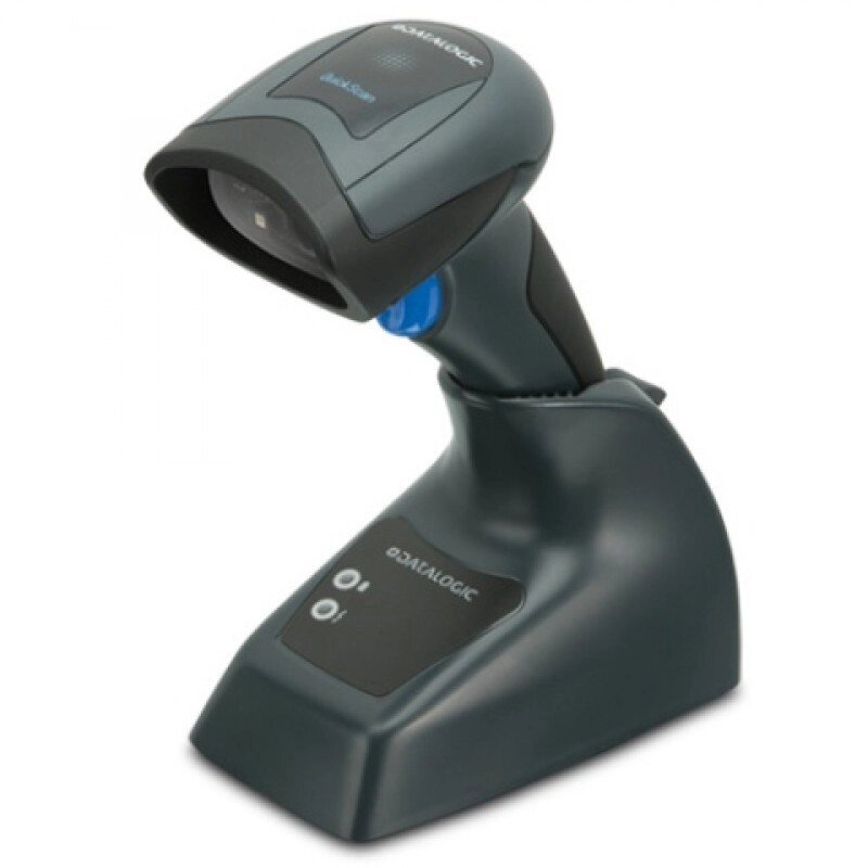 Сканер штрих-кода Datalogic QuickScan I QBT2430, USB, 2D Imager, Bluetooth 3.0, база, черный (QBT2430-BK-BTK1) от компании MetSnab - фото 1