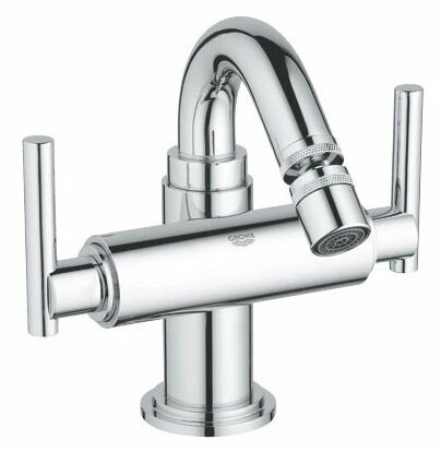 Смеситель для биде Grohe Atrio 32301000 двухрычажный от компании MetSnab - фото 1