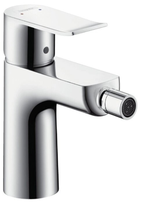 Смеситель для биде hansgrohe Metris 31280000 однорычажный от компании MetSnab - фото 1