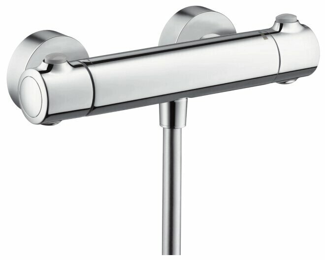 Смеситель для душа hansgrohe Ecostat 1001 SL 13261000 двухрычажный с термостатом от компании MetSnab - фото 1