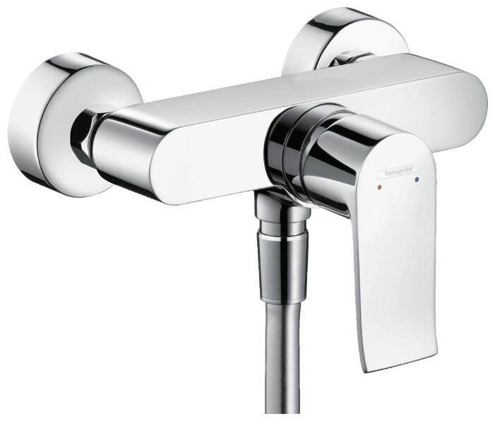 Смеситель для душа hansgrohe Metris 31680000 однорычажный от компании MetSnab - фото 1