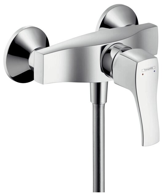 Смеситель для душа hansgrohe Metris Classic 31672000 однорычажный от компании MetSnab - фото 1