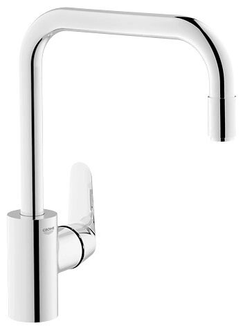 Смеситель для кухни (мойки) Grohe Eurodisc Cosmopolitan 31122002 однорычажный от компании MetSnab - фото 1