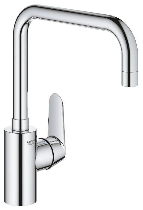 Смеситель для кухни (мойки) Grohe Eurodisc Cosmopolitan 32259003 однорычажный от компании MetSnab - фото 1